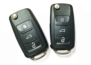 433 MHZ กุญแจรีโมทรถยนต์ VW 5K0 837 202 AD ความถี่ 3 ปุ่ม Smart Car Key